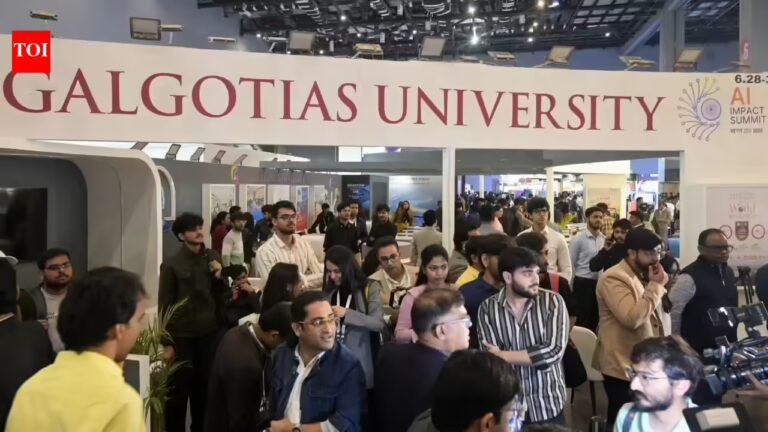 Claim, blame, warning, exit: How Galgotias University’s Chinese robodog row unfolded at AI Summit | India News
